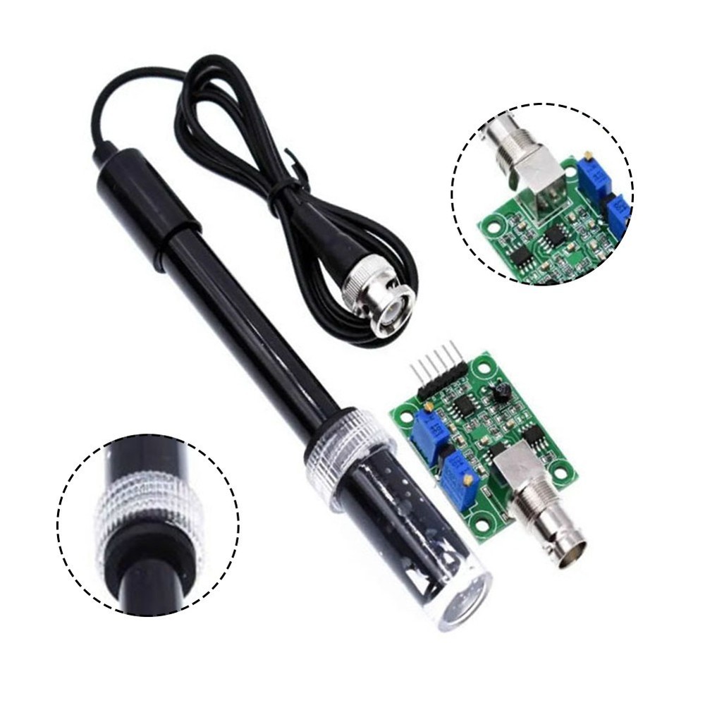 Enhanced Functionality PH Measurement Sensor Kit for Arduino with BNC Connector