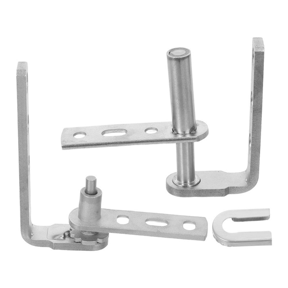 2 Pcs Swinging Door Hinges Self Closing Gravity Hardware Replacement