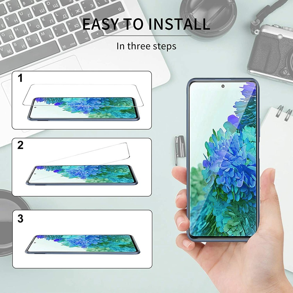 2-Pack For Samsung Galaxy S20 FE 5G Clear Screen Protector Guard Tempered Glass