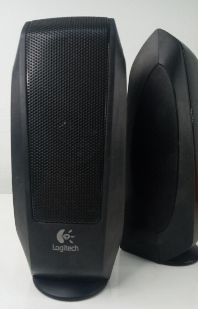 LOGITECH S-120 WIRED SPEAKER SYSTEM LOT OF 2