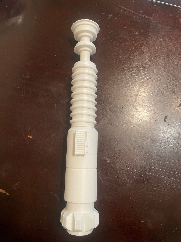 Luke Skywalker Lightsaber Raw Custom Cosplay 3D Printed