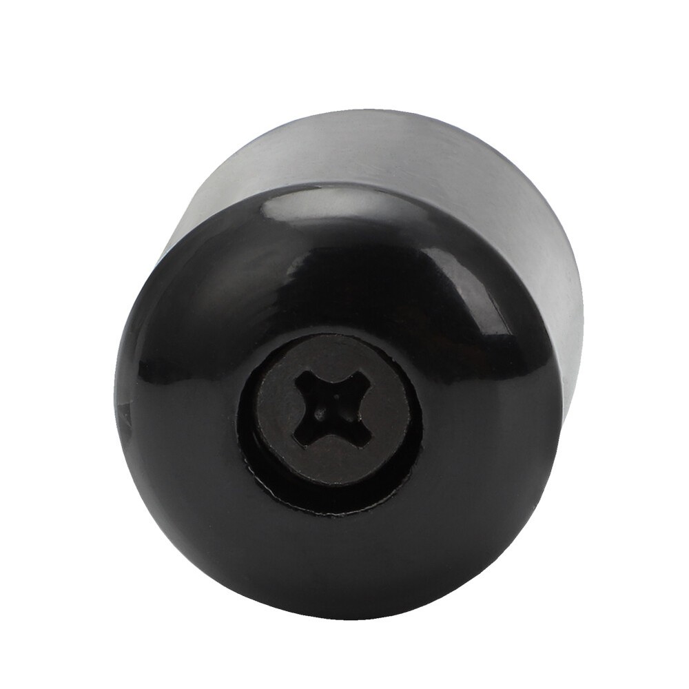 Solid Iron Handle Bar Ends Heavy Weight Vibration Reducing Grip Plugs 7/8" 22mm