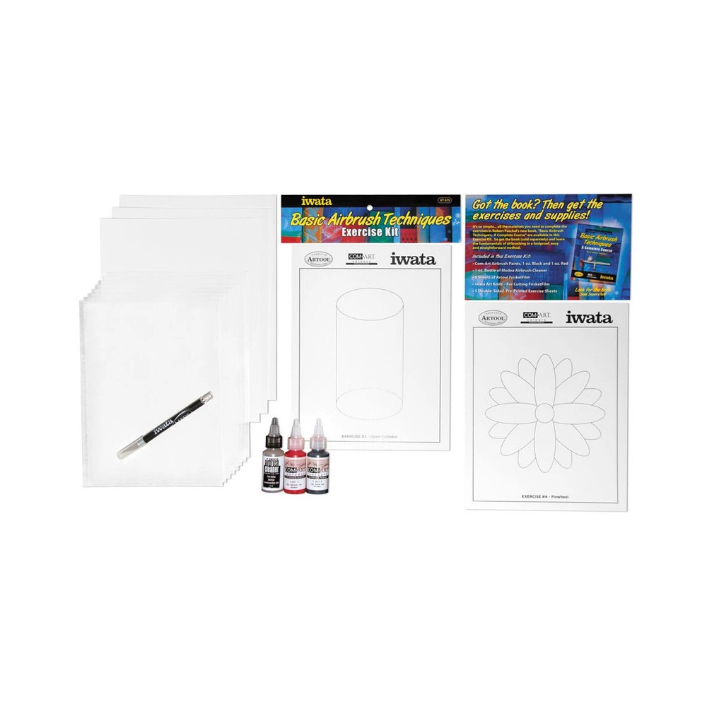 Airbrush Exercise Base Kit - IWATA