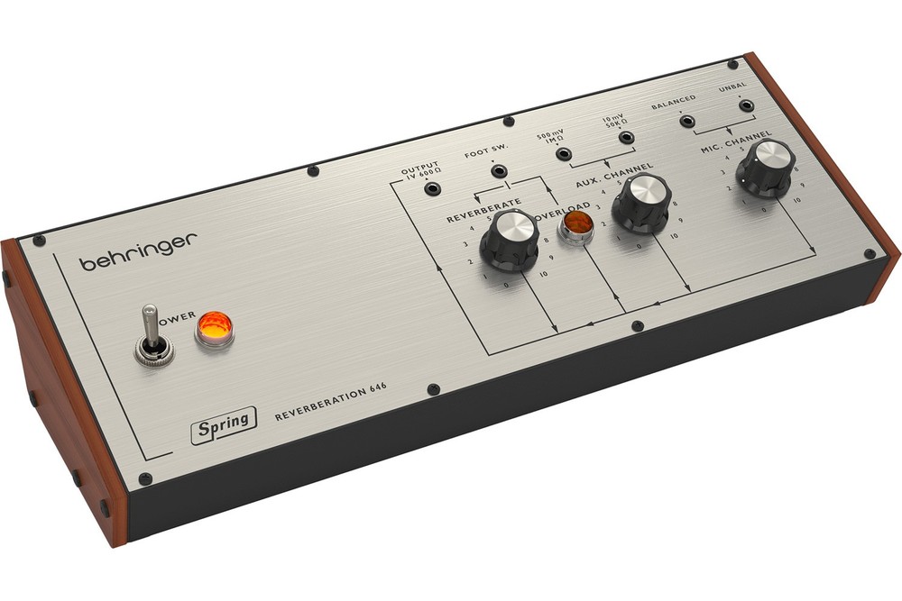 Behringer SPRING REVERBERATION 646 Spring Reverb Module
