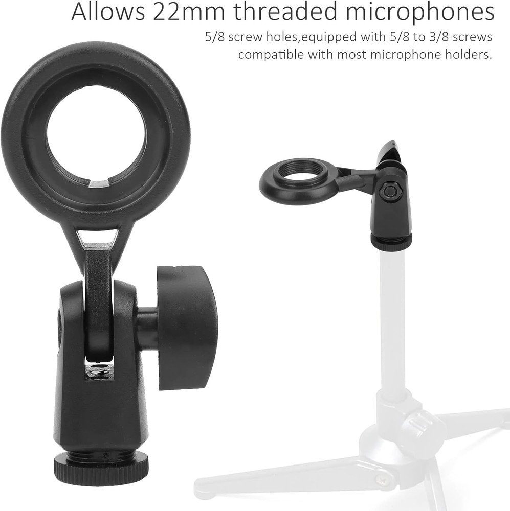 Microphone Holder with, Easy Install Removable for Recording Studio,...