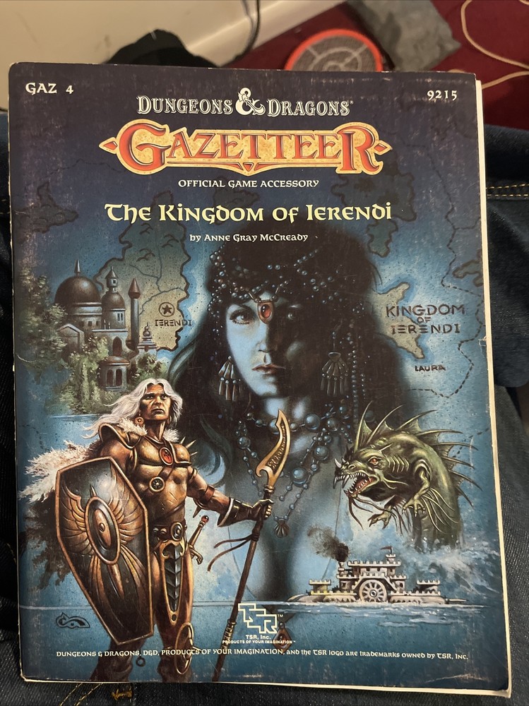 TSR Basic D&D Kingdom of Ierendi VG