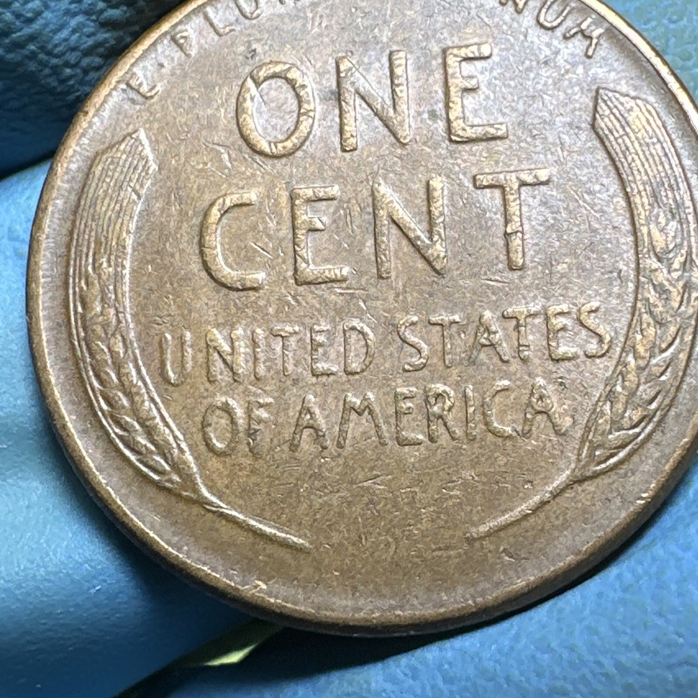 1956 D Lincoln Cent- Obverse Machine Doubling- Error!