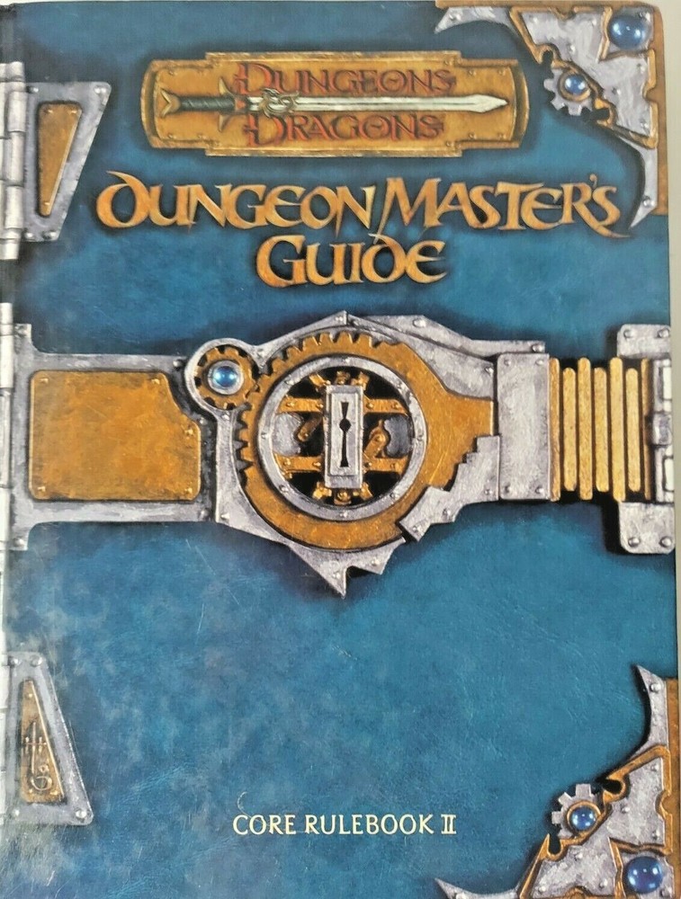 D&D Dungeon's Master's Guide Core Rulebook II 3rd Edition by TSR