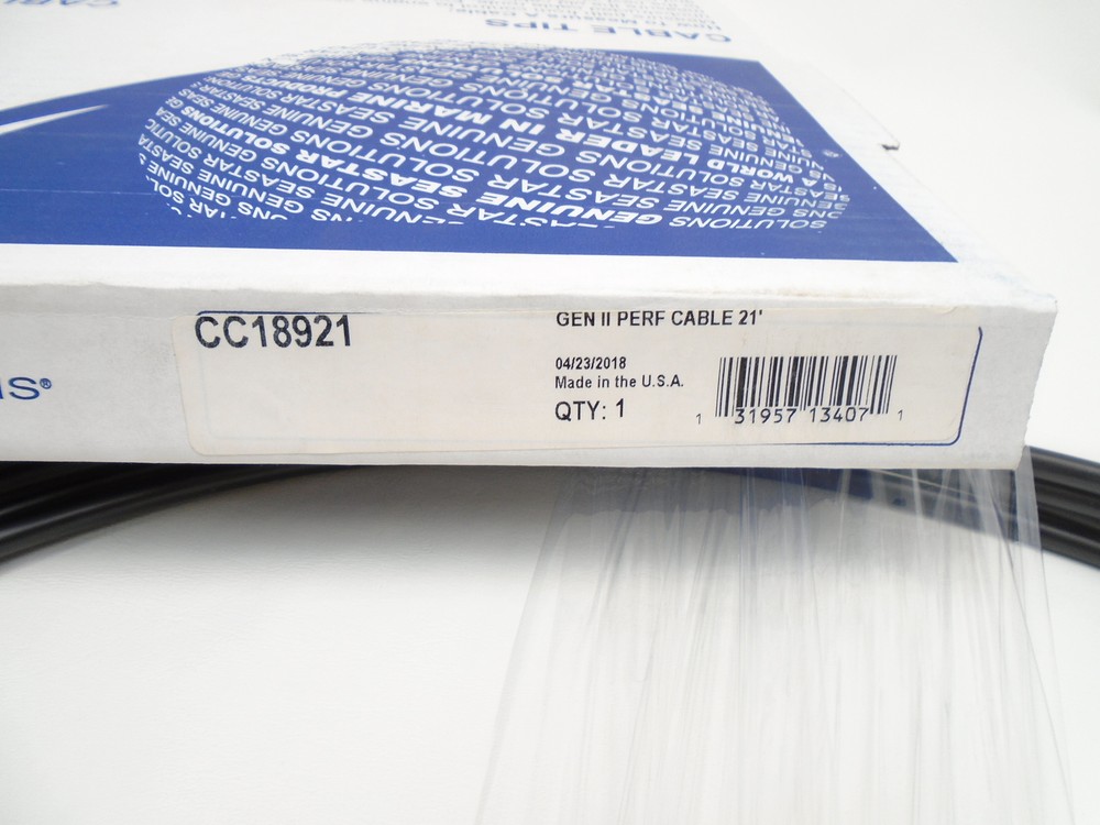 SEASTAR SOLUTION GEN II CC18921 PERF CONTROL CABLE MARINE BOAT