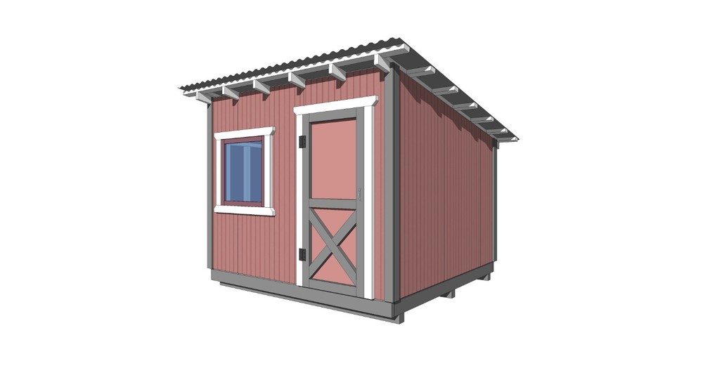 10x10 Learn to Shed Plan (PDF Plans and A4 Hard Copy)