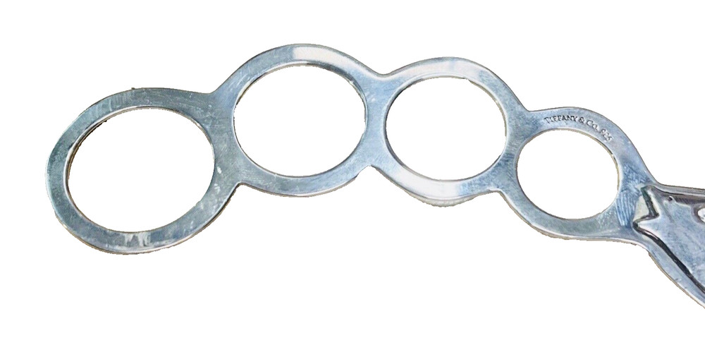 Tiffany & Co. Sterling Silver 6" Fish Bubble Blower