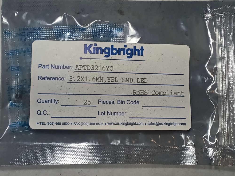 Kingbright APTD3216YC (TR87)