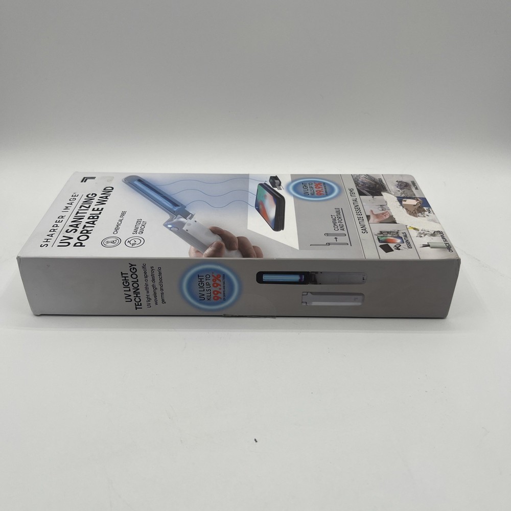 SHARPER IMAGE UV Light Portable Foldable Open Box