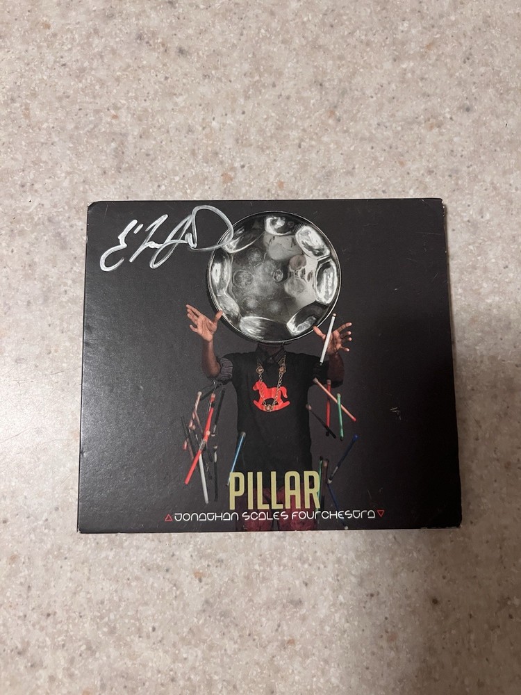 Jonathan Scales Pillar Signed CD - Autograph Auto