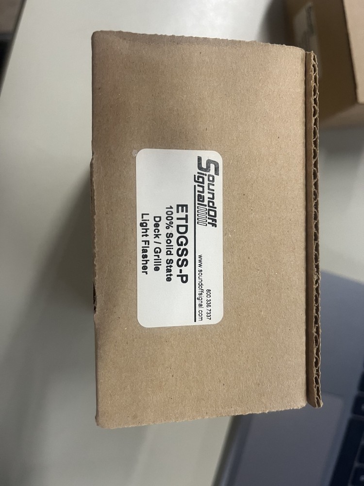 SOUNDOFF 100% SOLID STATE DECK/GRILLE LIGHT FLASHER ETDGSS-P