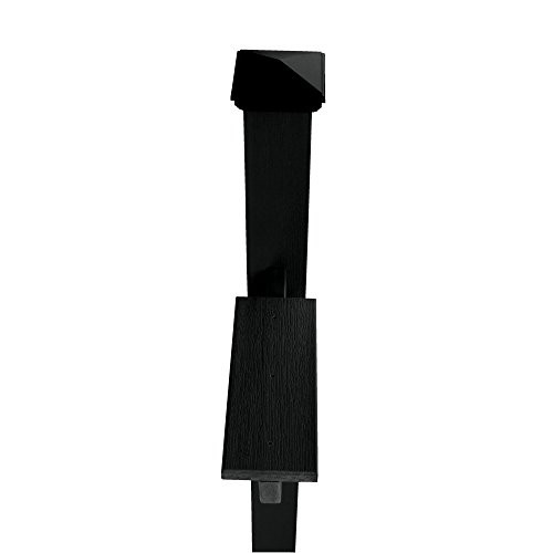 AD-MLBX1-BKE Hazelton Mailbox Post Black