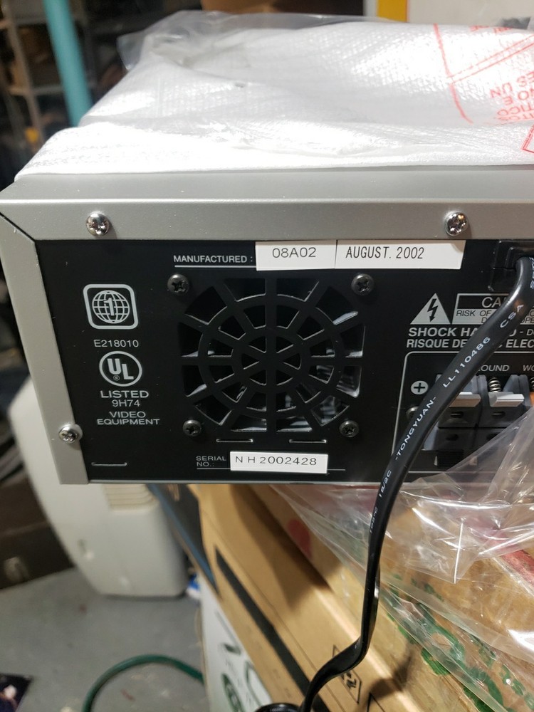 RCA 3 DVD Changer/Receiver HTS-3000 Bundle