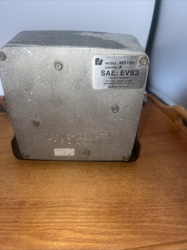 DYNAMAX MS100 100W SPEAKER Federal Signal