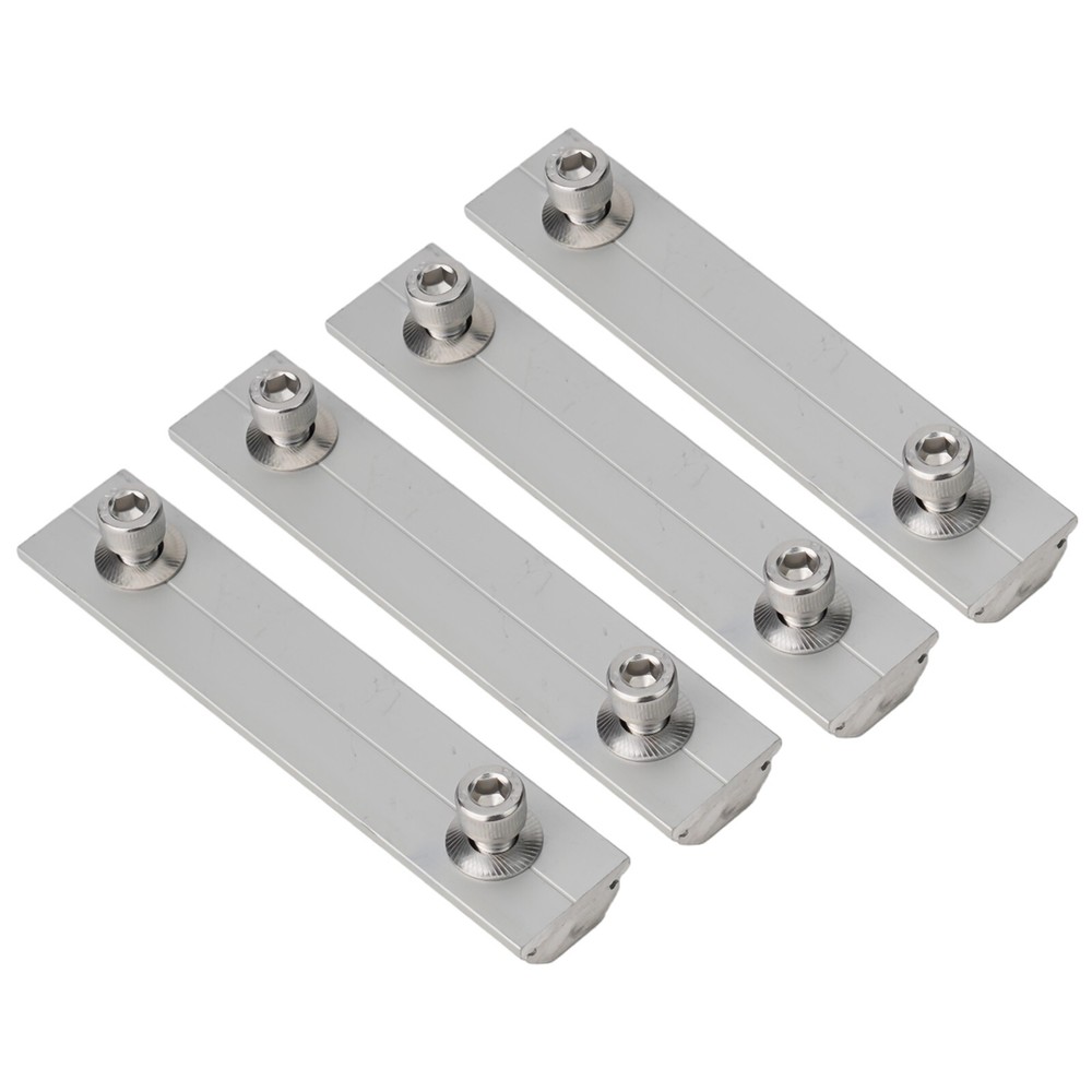 ,Aluminium Solar Module Rails Profile Connectors Mounting Connection
