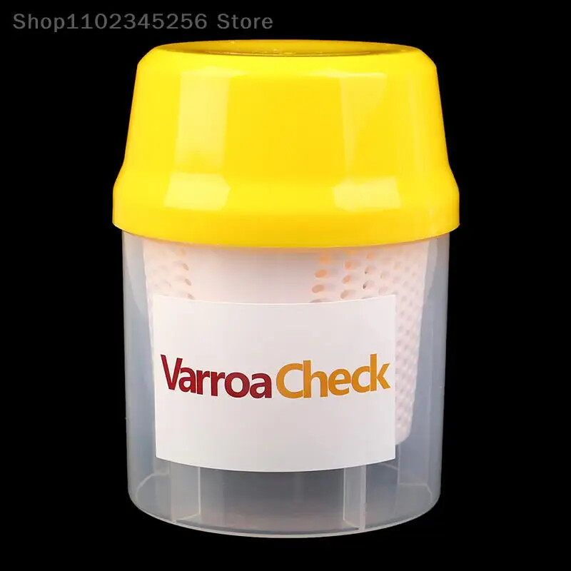 1Pc Beehive Beehive Varroa Check Test Bottle Bees For Beekeeper Tools