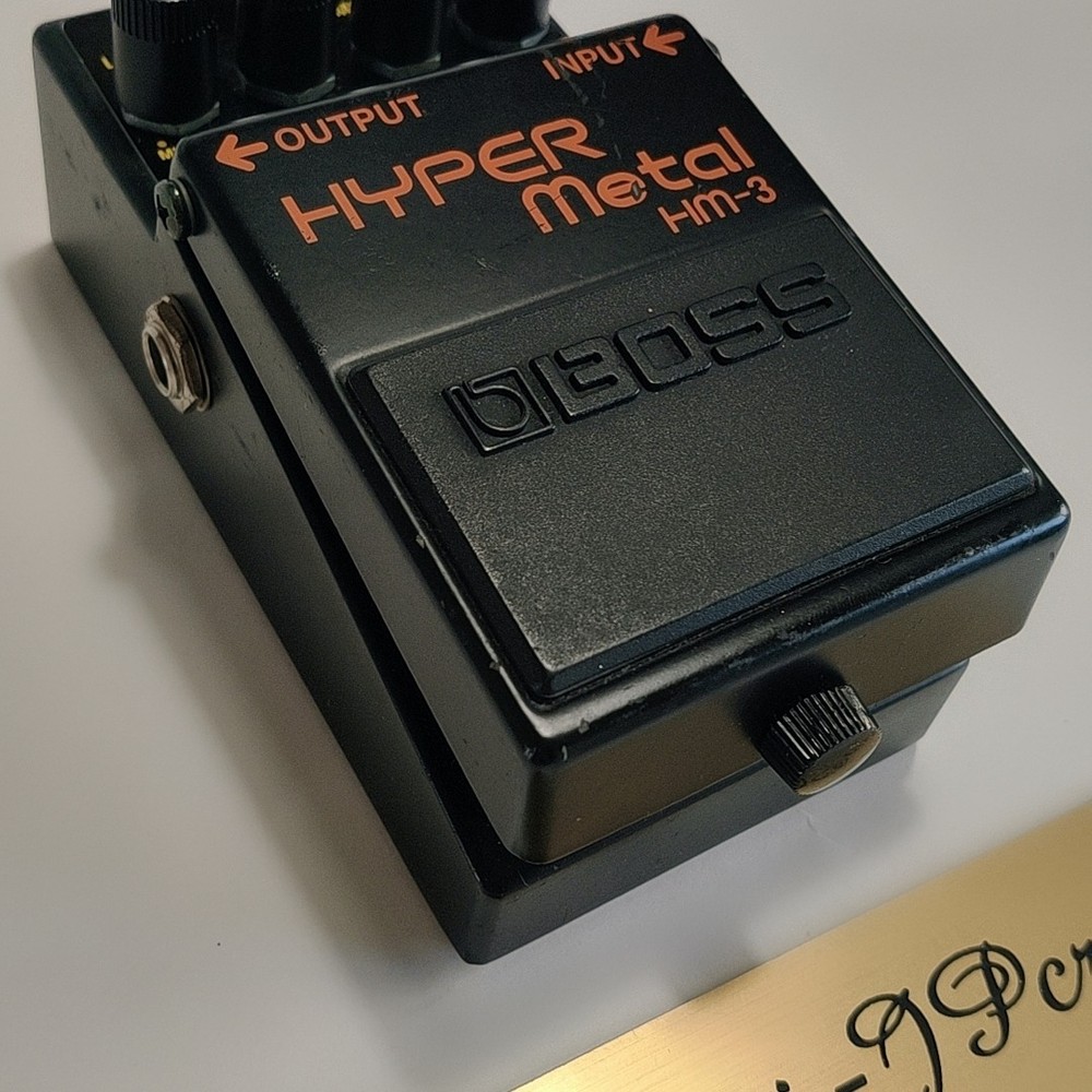 BOSS HM-3 Hyper Metal Distortion Guitar Effects Pedal MIT Tested