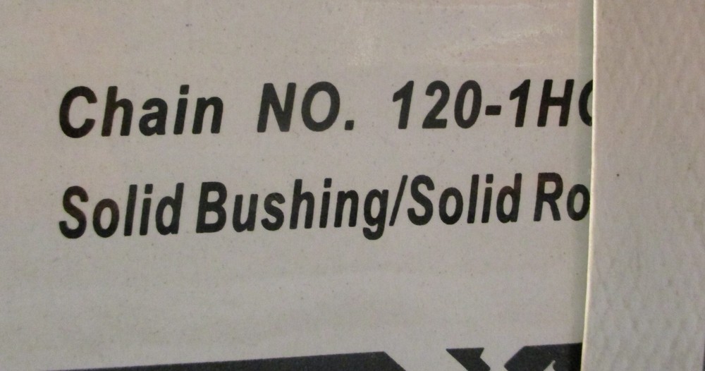 IDC Select 120-1HC Solid Bushing Solid Roller Chain 120H-1C 10' L Factory Seal
