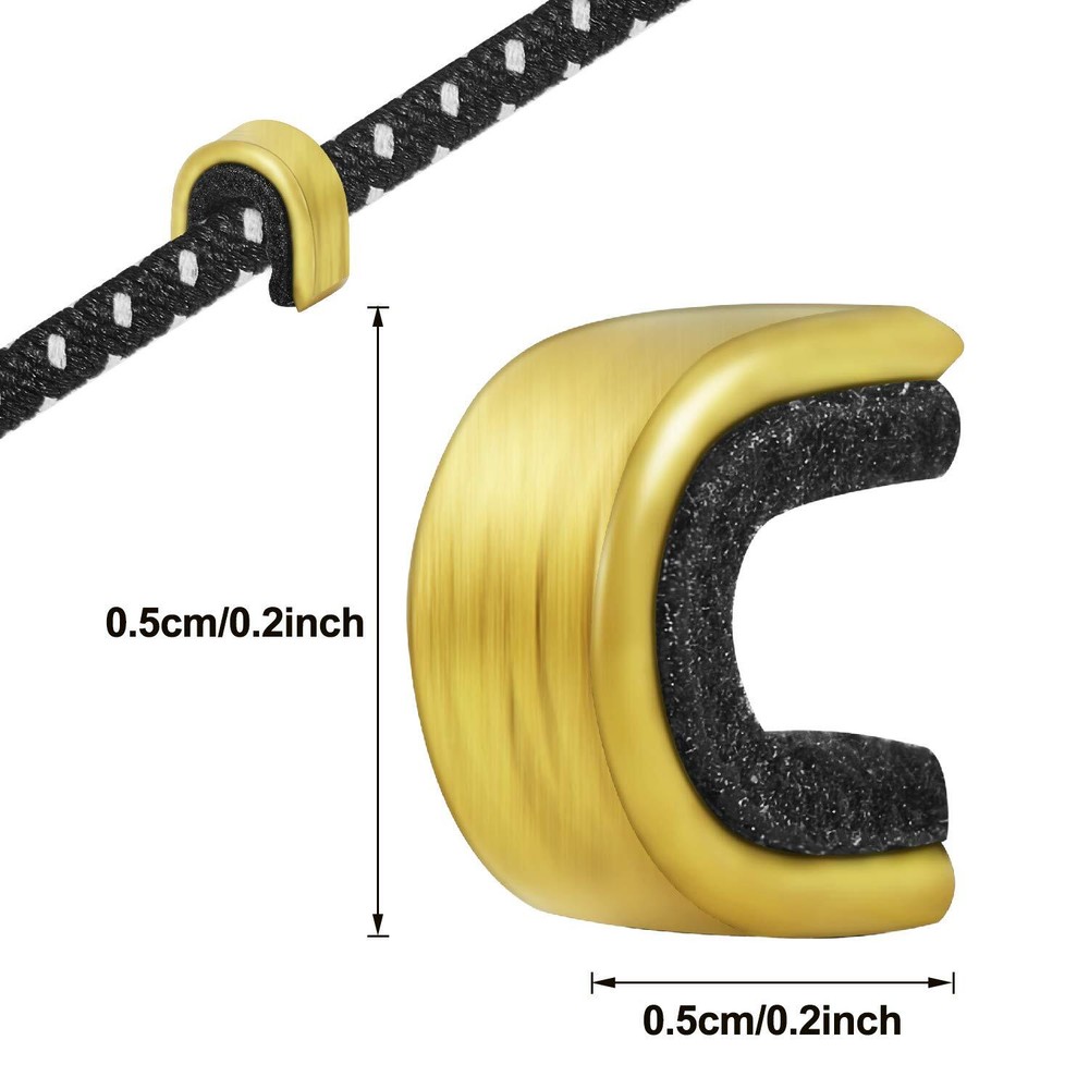 40 Pieces Nock Points Archery String Nocking Points Bow String Buckle Clip for