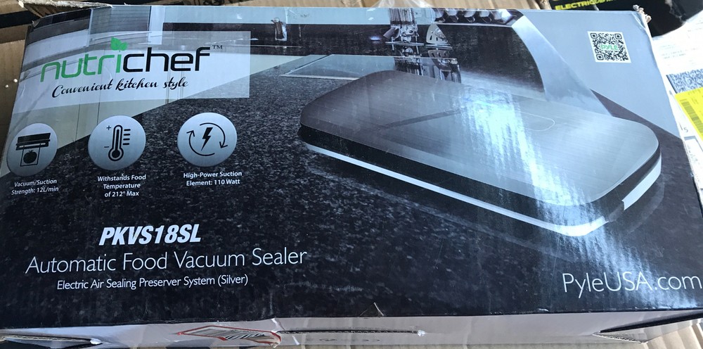 🌍Nutri-Chef Automatic Food Vacuum Sealer - Electric,Open box, distressed box ‼️