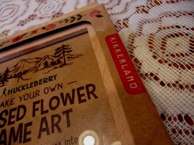 Kikkerland Pressed Flower Frame- New