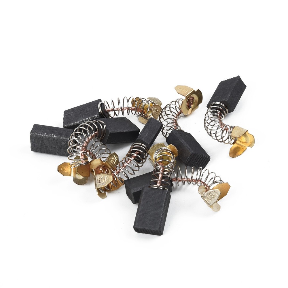 8Pcs Angle Grinder Motor Carbon Brushes Replacement Part For Power Tool New