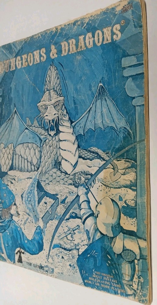 Dungeons & Dragons Original Basic Rule Book TSR Games #2001 3rd Edition 1979 RPG