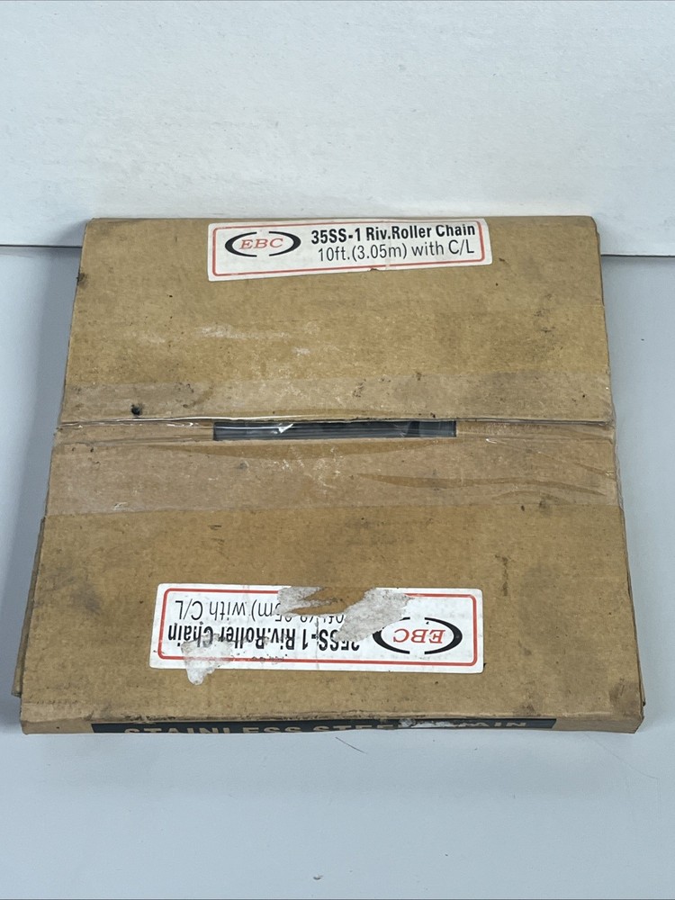 EBC 35SS-1 RIV Roller Chain 10FT Length