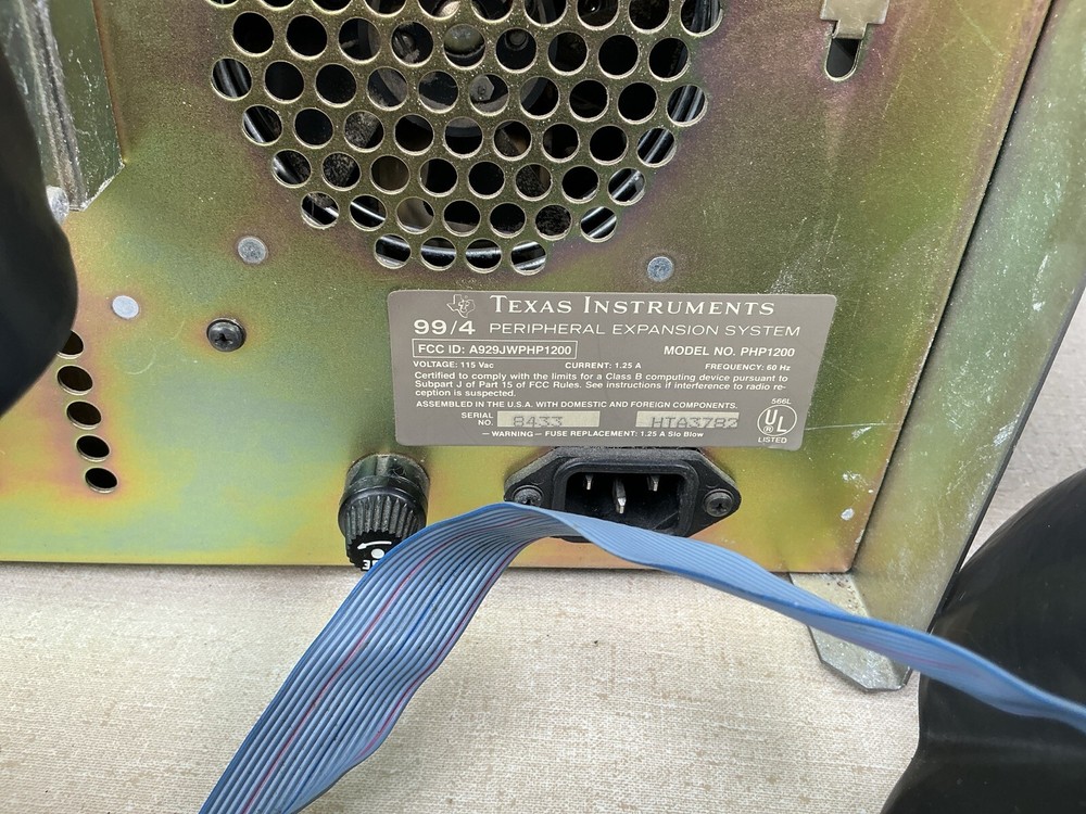 Texas Instruments 99/4A Home Computer w/ PHP1200 Peripheral Expansion System