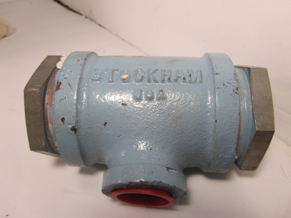 Durabla 8004 Basic Check Valve 3/4" Inlet Stainless Steel BSS T Fitting