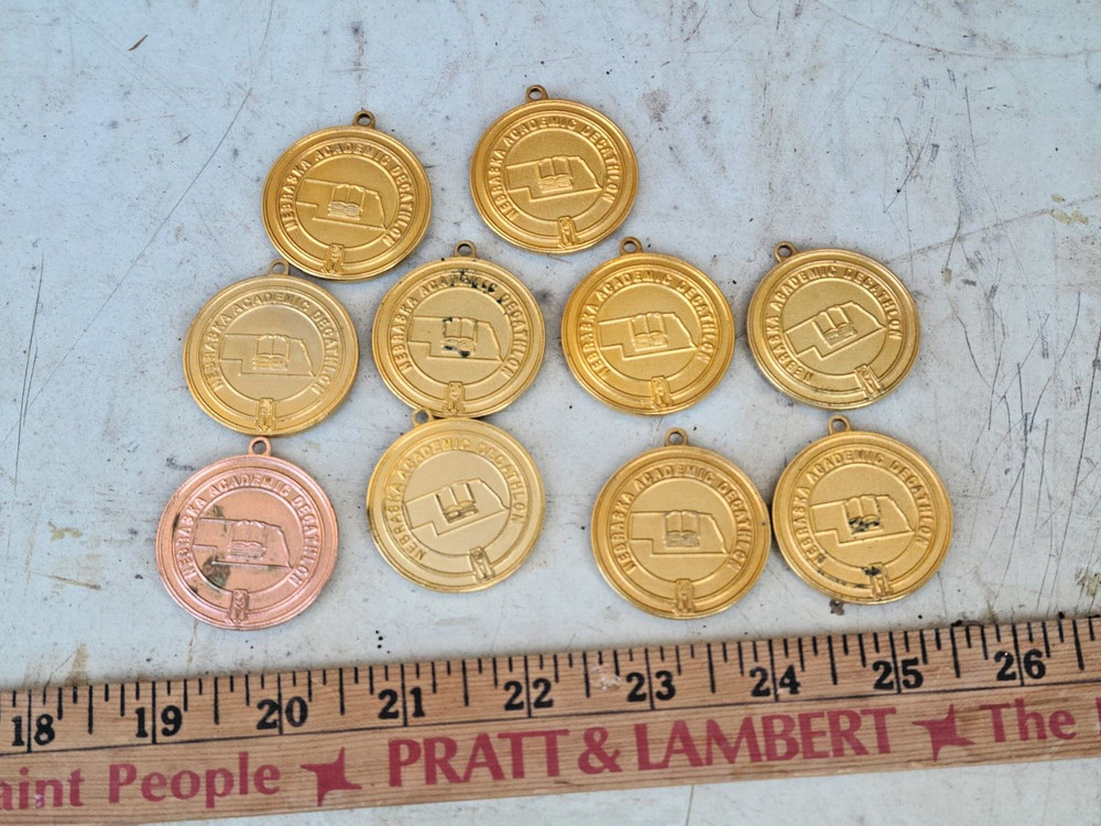 Nebraska Athletic Decathlon Medals