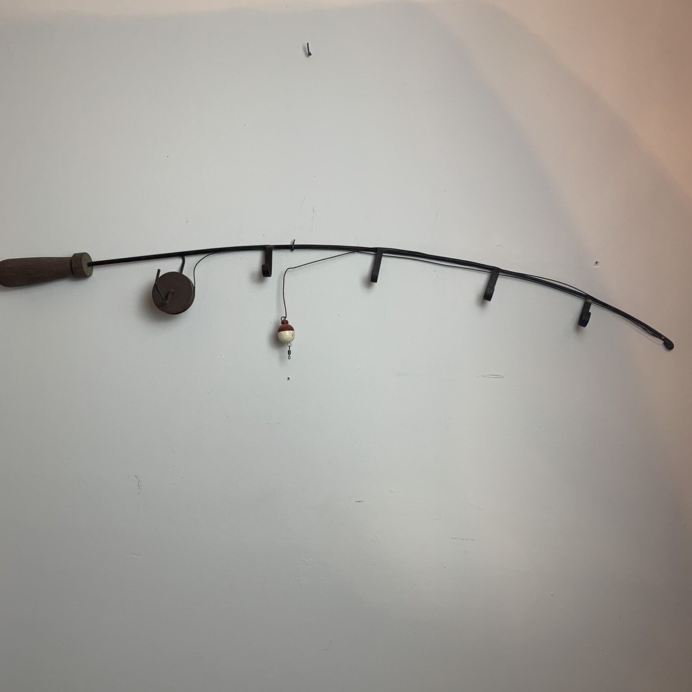 Rack Wall Hanging Fly Rod Shaped Unique