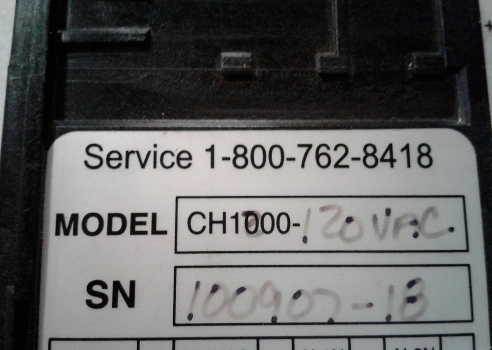 EPG Companies CH1200 120VAC Digital Panel Mount Meter