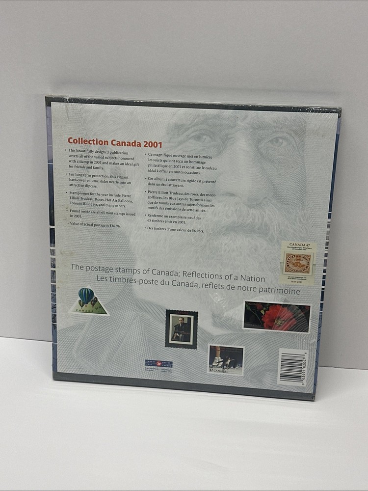Canada Post - Annual Stamp Collection #44 - 2001 Collection Canada Sealed