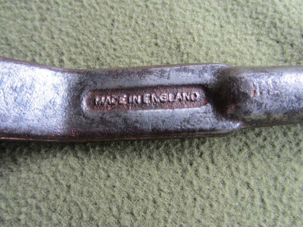 Vintage Open ended cranked Podger Spanner 19mm