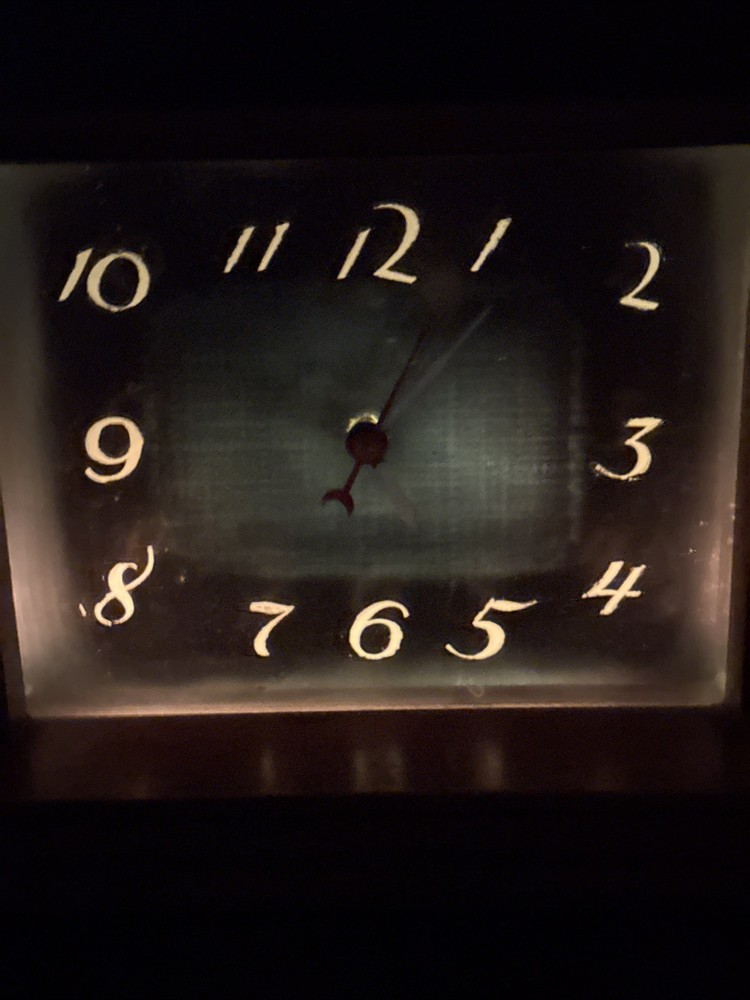 1942 Lackner Neon Glo Clock