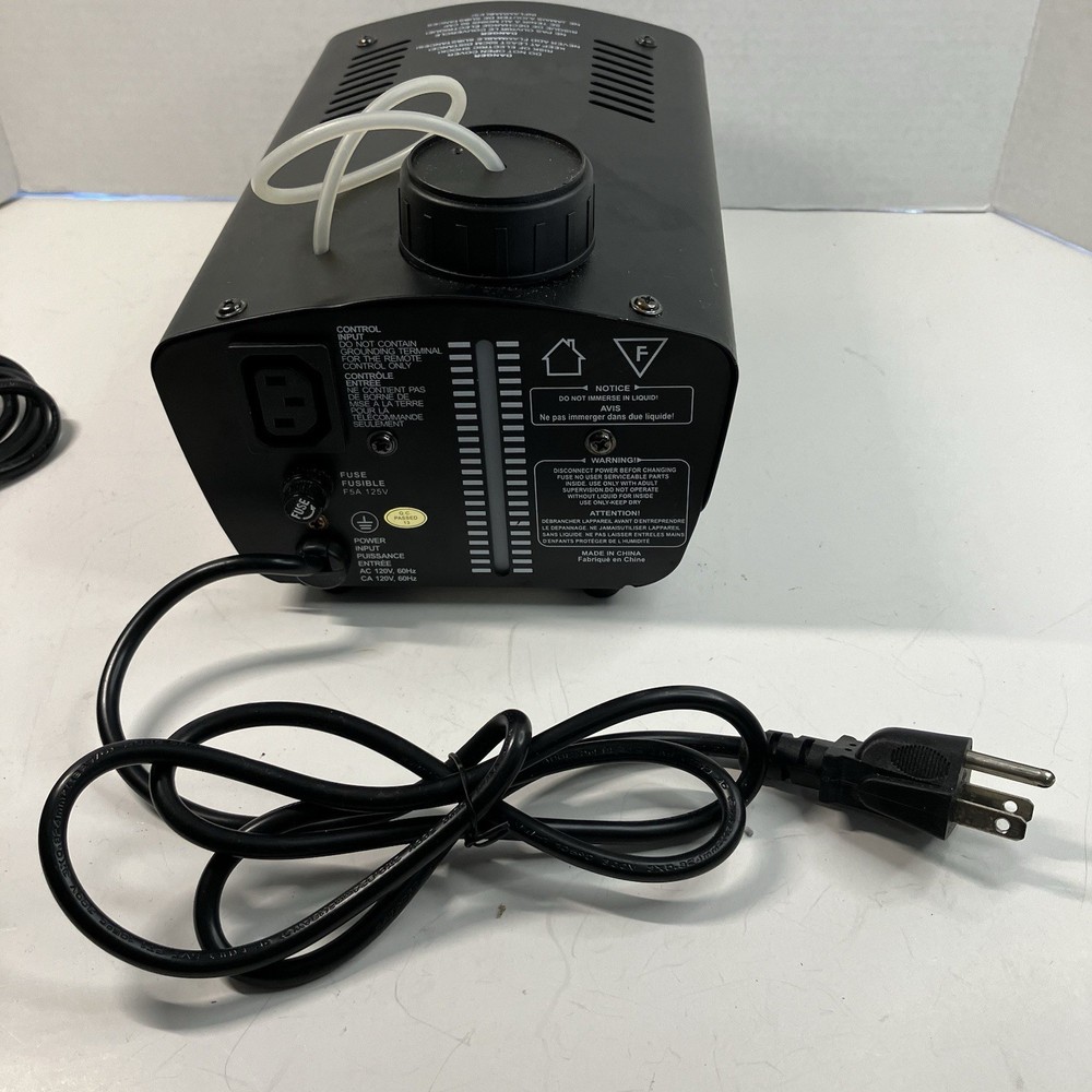 Fog Machine 1 by One Mini 400 Watt With Wired Control Tested