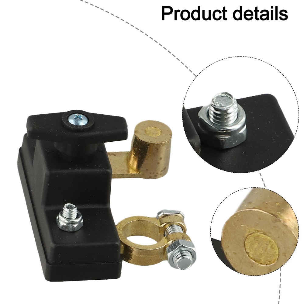 High Performance Car Battery Disconnect Switch with Antileakage Features