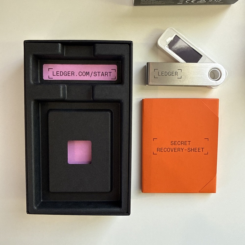 Ledger Nano S Plus Crypto Hardware Wallet- NEW, OPEN BOX