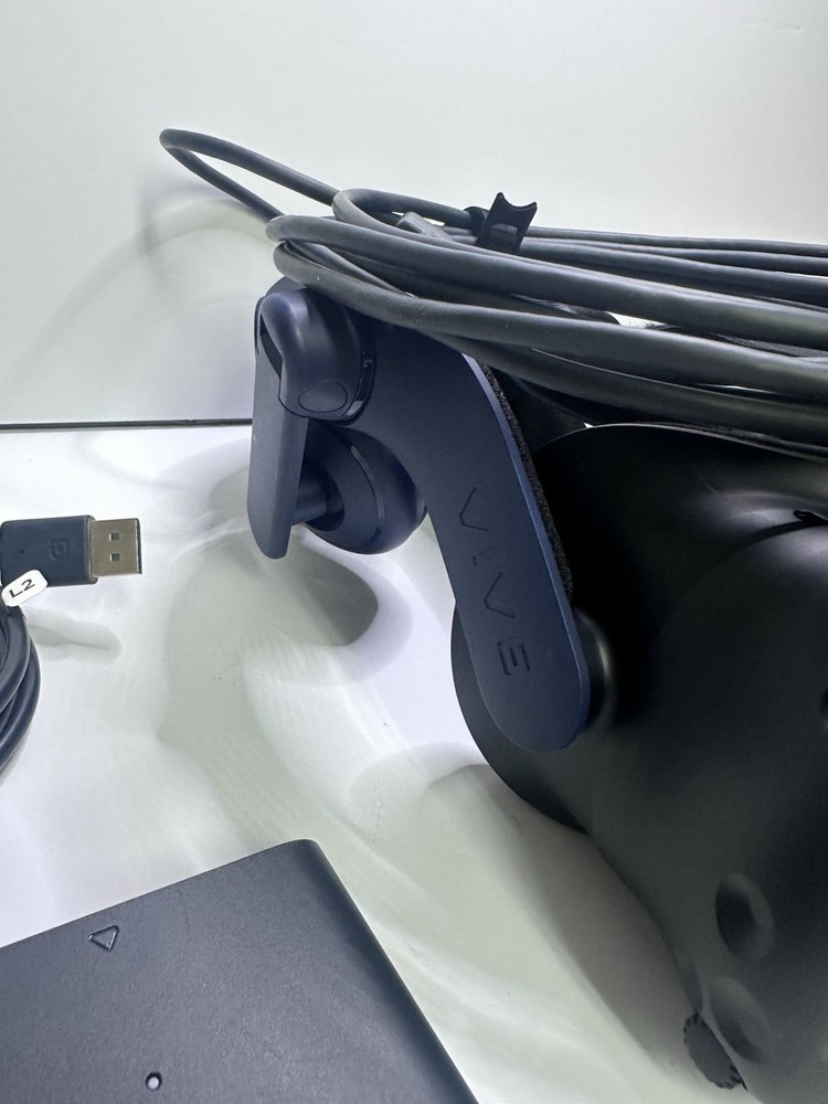 HTC VIVE Pro 2 PC VR Headset with Link Box, Cables, Deluxe Audio Strap