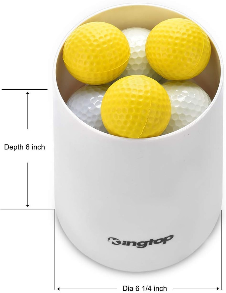 Golf Hole Cup Flagpole Set - 3ft Practice Putting Green, 4-Pack