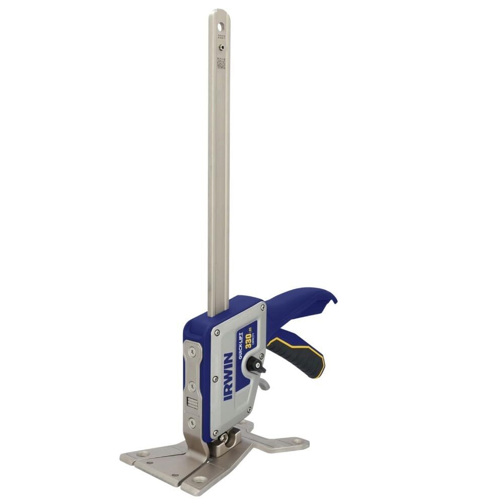 IRWIN Quick Lift Construction Jack 330 lb Capacity Adjustable Leveling Tool