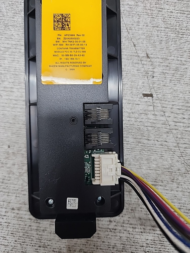 Rheem Tankless Water Heater SMART Wi-Fi Control Assembly Module P/N AP23999