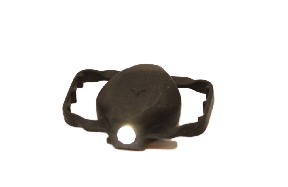 StrapGlo -wristwatch mounted LED flashlight