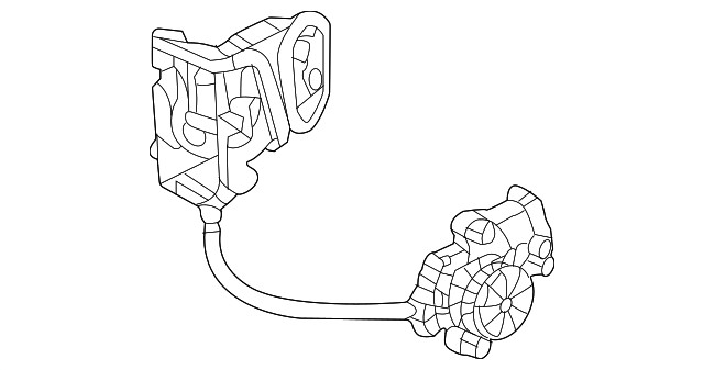 Genuine GM Latch 13558538