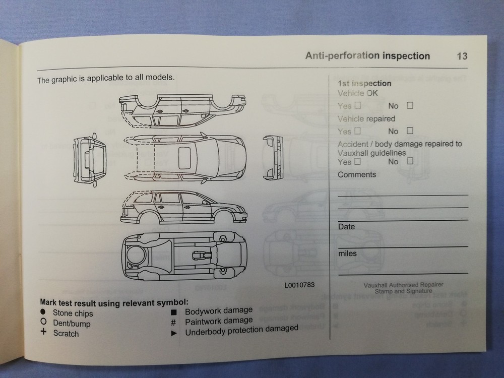 VAUXHALL COMBO 2006-2010 HANDBOOK OWNERS MANUAL WALLET PACK